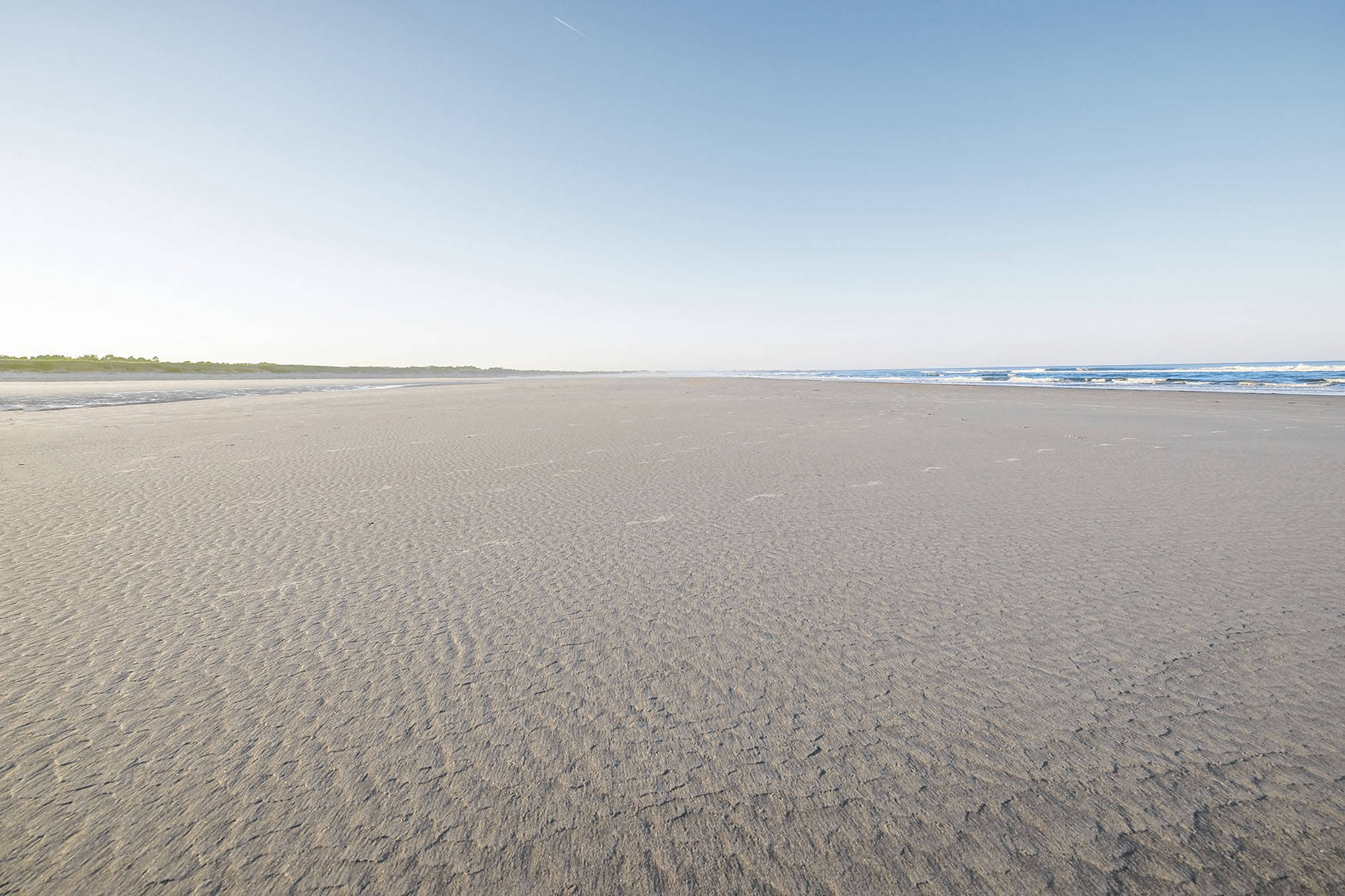 Eric J. Taubert, "how is it, in this crowded world, we can still sometimes find ourselves completely alone, even where it's beautiful | main beach, ogunquit, maine", Aluminum Archival Dye Sublimation (Matte) Print, 24" x 16"